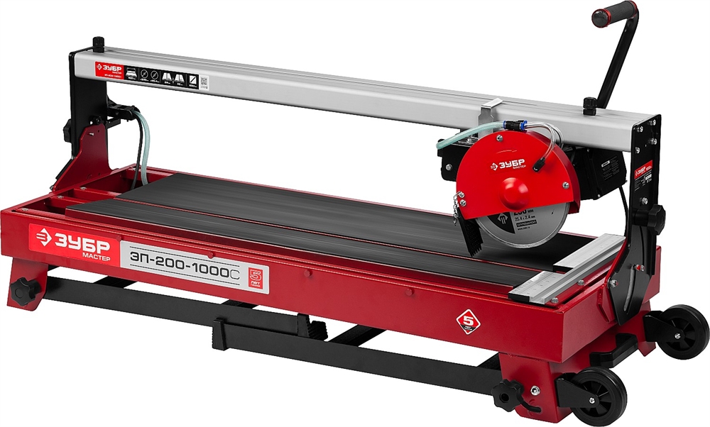 ЗУБР  920 мм, d 200 мм, 1000 Вт, электрический плиткорез (ЭП-200-1000С) ЭП-200-1000С