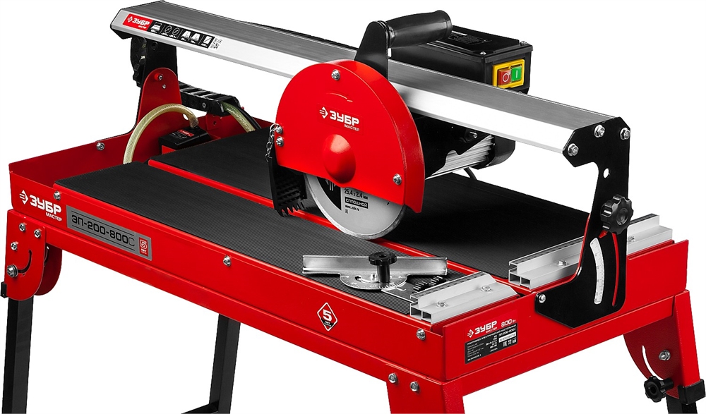 ЗУБР  620 мм, d 200 мм, 800 Вт, электрический плиткорез (ЭП-200-800С) ЭП-200-800С
