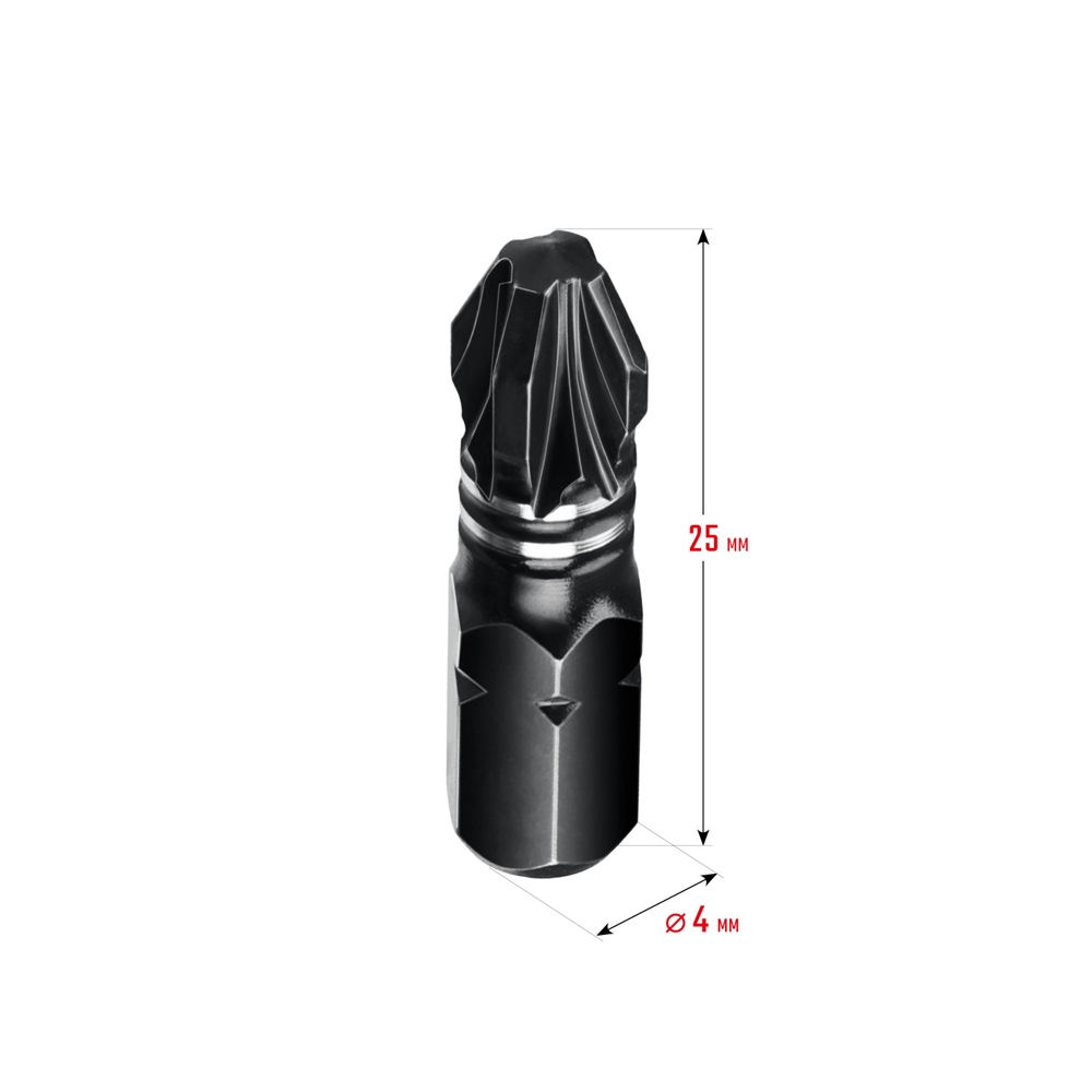 KRAFTOOL  Impact-32, 32 шт, набор ударных бит (26066-H32) 26066-H32