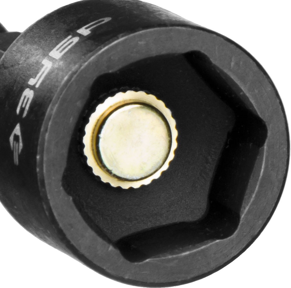 ЗУБР  10 мм, 50 мм, магнитная, ударная бита с торцевой головкой, Профессионал (26375-10) 26375-10