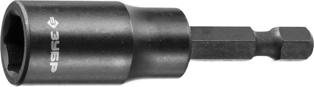 ЗУБР  10 мм, 60 мм, удлиненная, ударная бита с торцевой головкой, Профессионал (26377-10) 26377-10