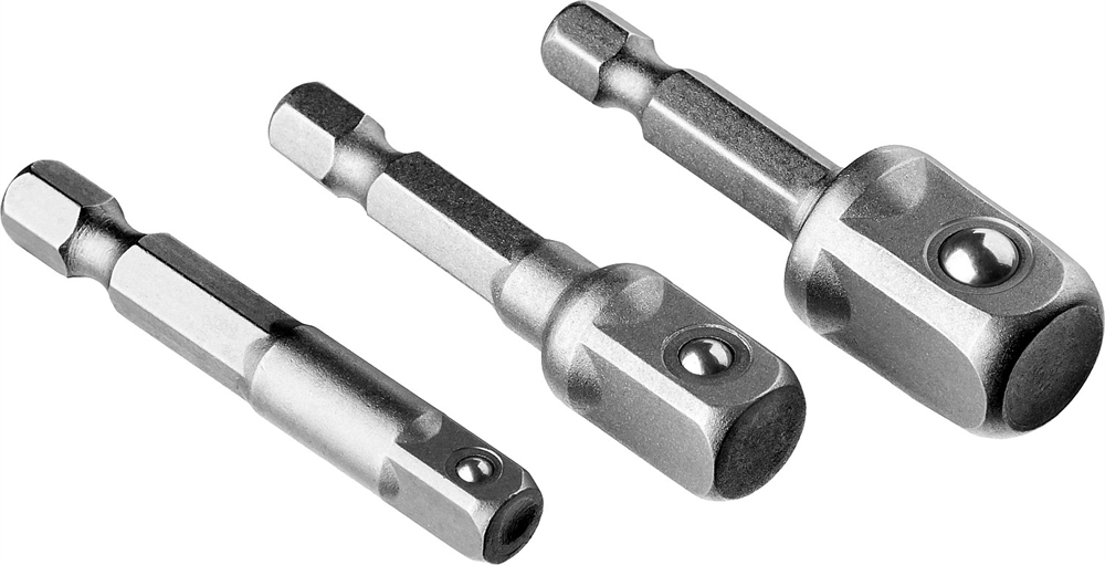 STAYER  Maxfix, 50 мм, 3 шт, адаптеры для торцовых головок (26656-H3) 26656-H3