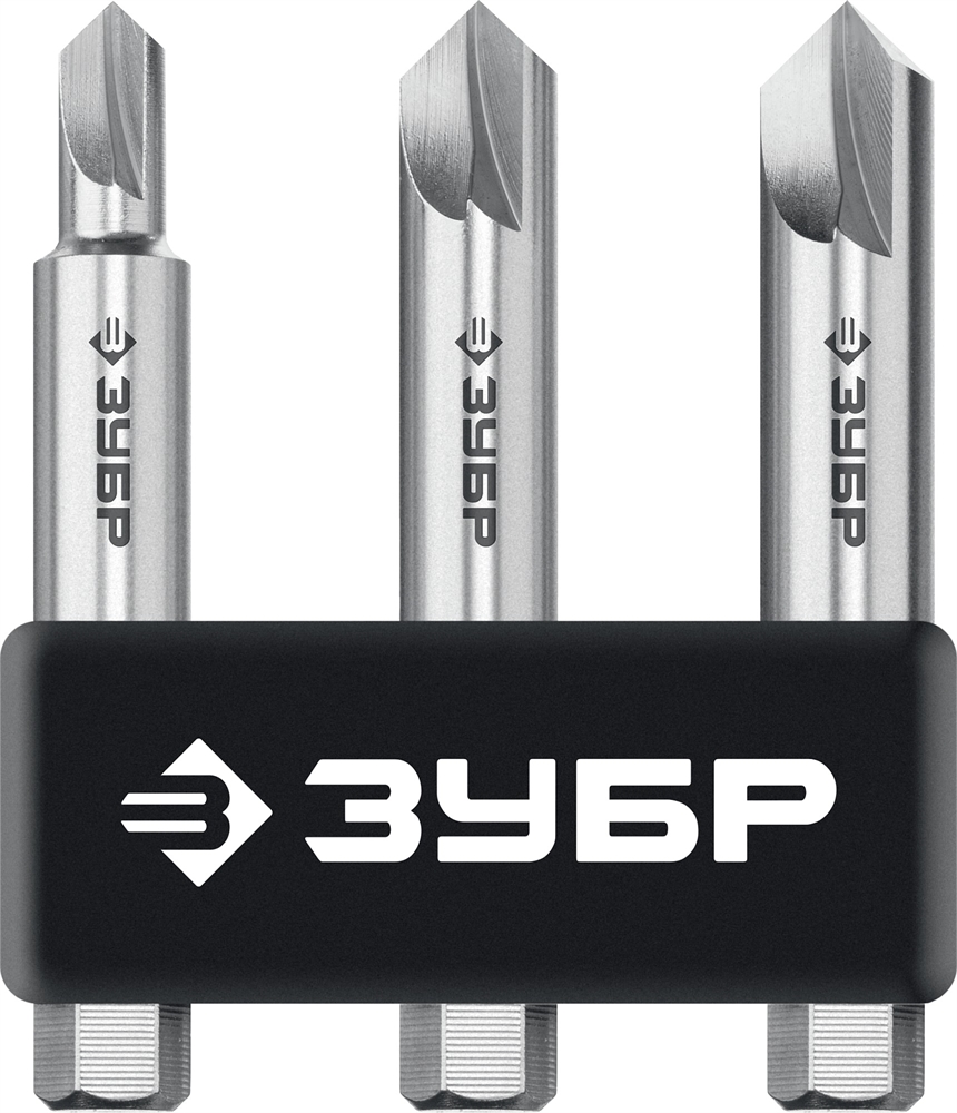 ЗУБР  3 шт, набор экстракторов поврежденного крепежа (26700-H3) 26700-H3