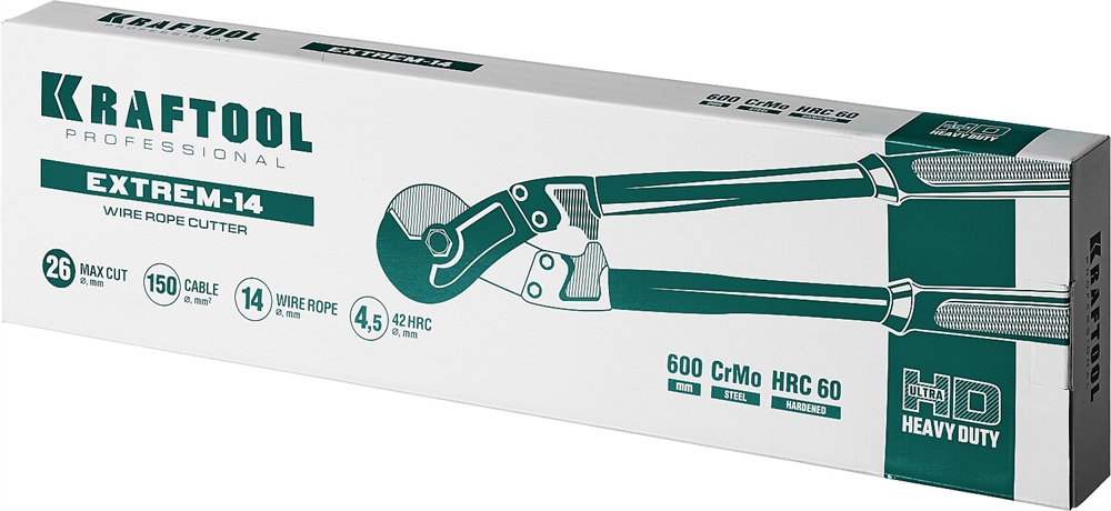 KRAFTOOL  WR-800, 600 мм, Профессиональный тросорез (23339-60) 23339-60