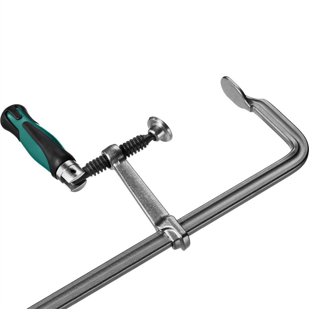 KRAFTOOL  Forge FF-300/120, 120 х 300 мм, цельнокованая струбцина F (32014-120-300) 32014-120-300