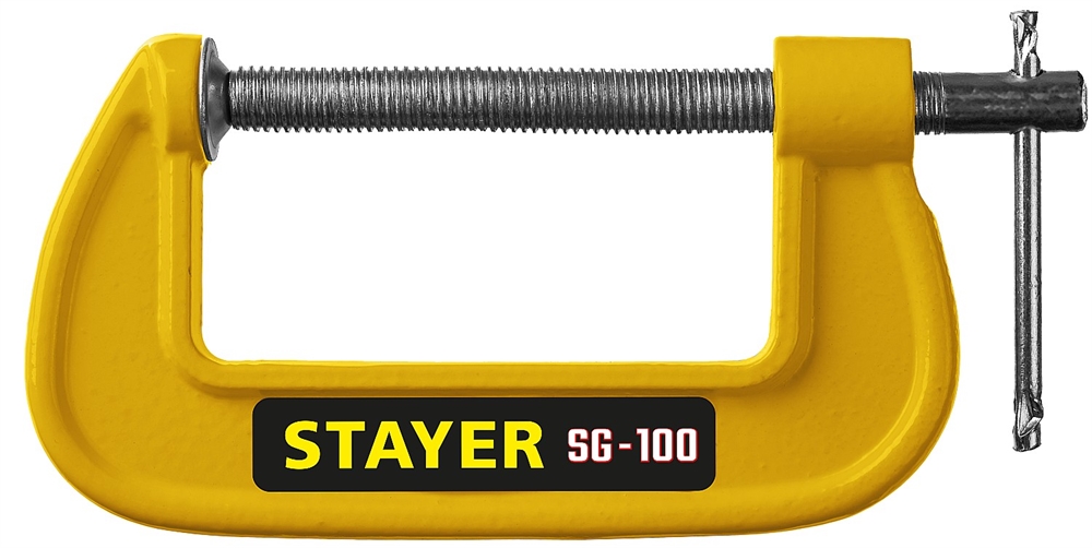 STAYER  SG-100, 100 мм, чугунная струбцина G (3215-100) 3215-100_z02