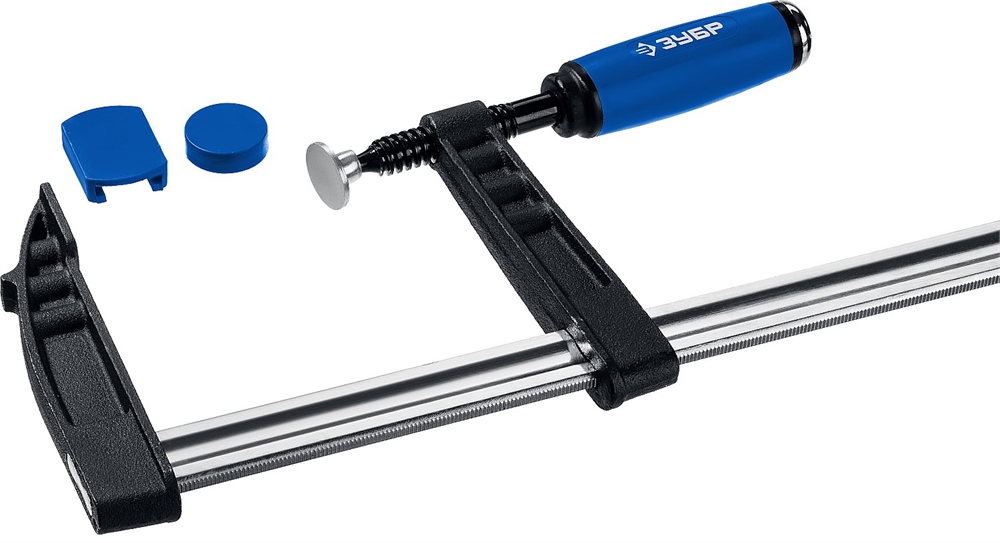 ЗУБР  ПС-1000/120, F, 1000 х 120 мм, усиленная струбцина, Профессионал (32155-120-1000) 32155-120-1000_z01