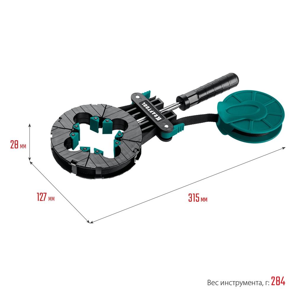 KRAFTOOL  BC-40, 4 м, ременная струбцина (32207-1) 32207-1