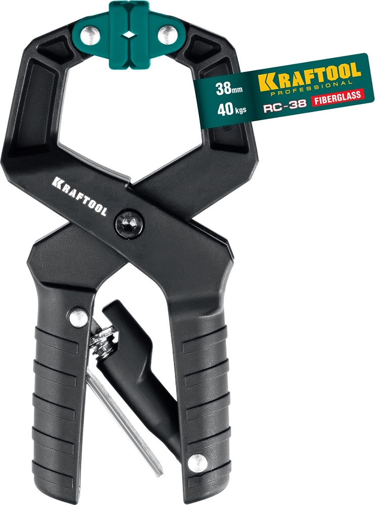 KRAFTOOL  RC-38, 38 х 38 мм, зажимная струбцина (32224-04) 32224-04