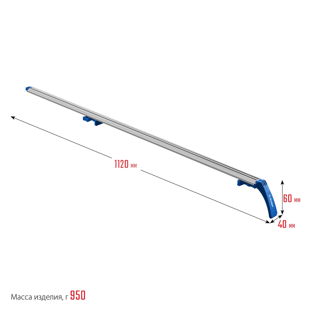 ЗУБР  УЗН-90, 900 мм, направляющая шина, Профессионал (32232-1) 32232-1