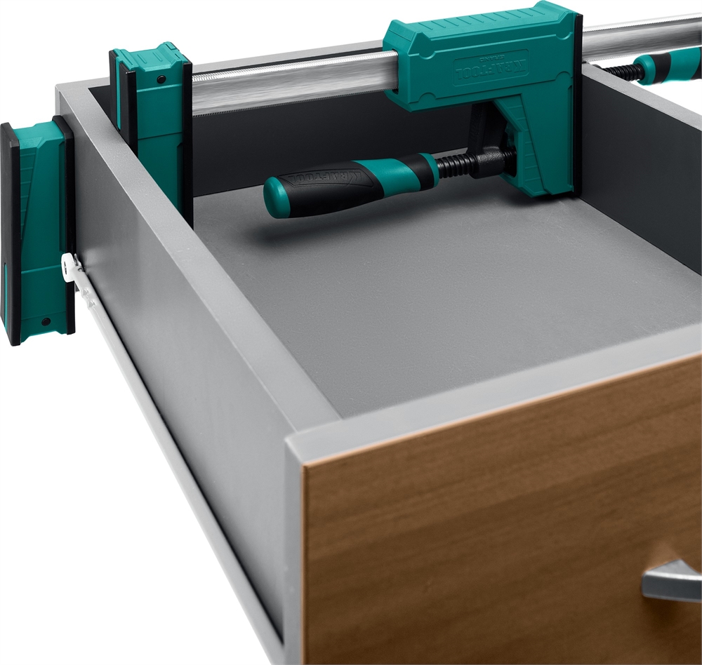 KRAFTOOL  Grand-1000/1150, 1000/1150 мм, сжатие/распор, 600 кгс, глубина зажима 95 мм, корпусная струбцина (32240-100) 32240-100