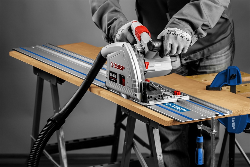 ЗУБР  ППШ-150, 1500 мм, направляющая шина, Профессионал (32332-1.5) 32332-1.5