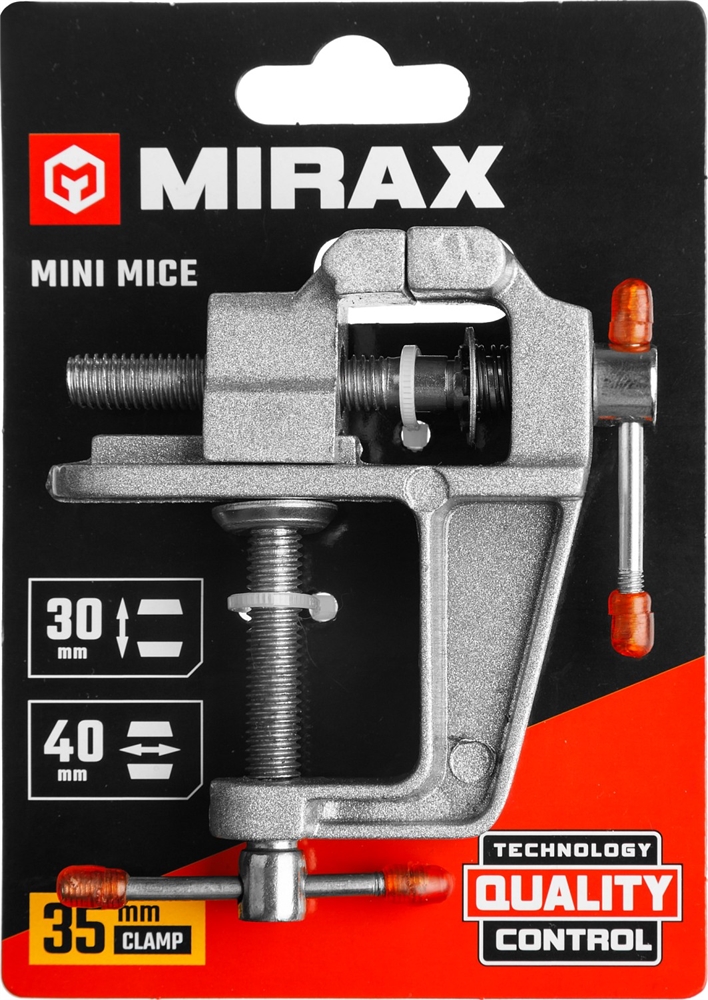 MIRAX  40 мм, настольные тиски (32472-40) 32472-40