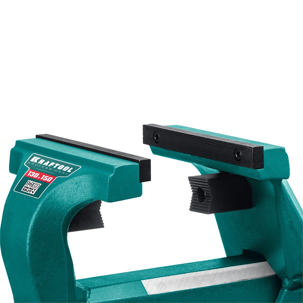 KRAFTOOL  Forge-130/150, с регулировкой компенсации люфта, кованые стальные тиски (32700-150) 32700-150