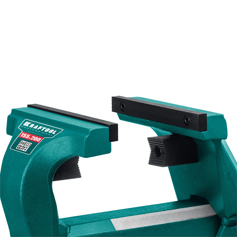 KRAFTOOL  Forge-155/200, с регулировкой компенсации люфта, кованые стальные тиски (32700-200) 32700-200