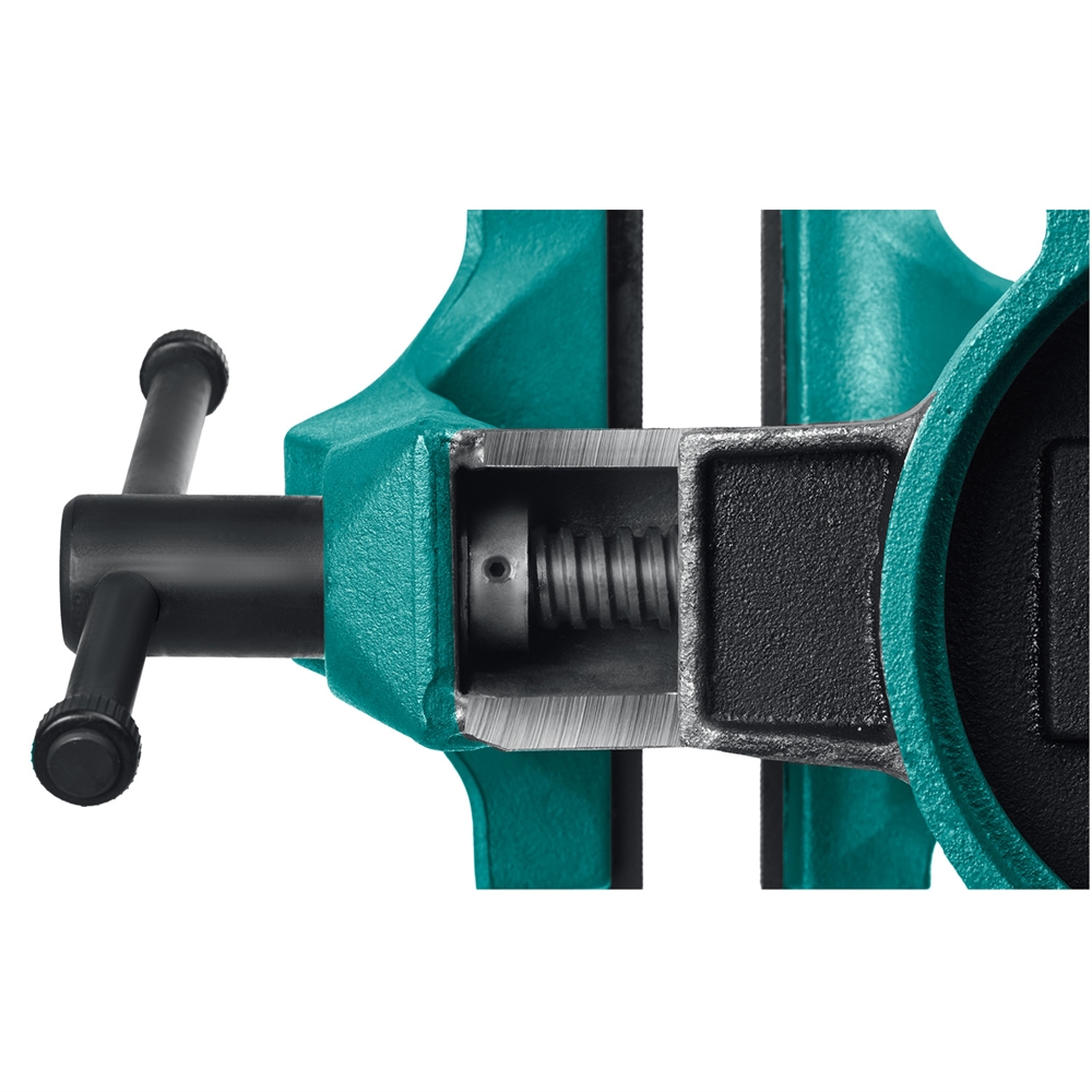 KRAFTOOL  Forge-155/200, с регулировкой компенсации люфта, кованые стальные тиски (32700-200) 32700-200