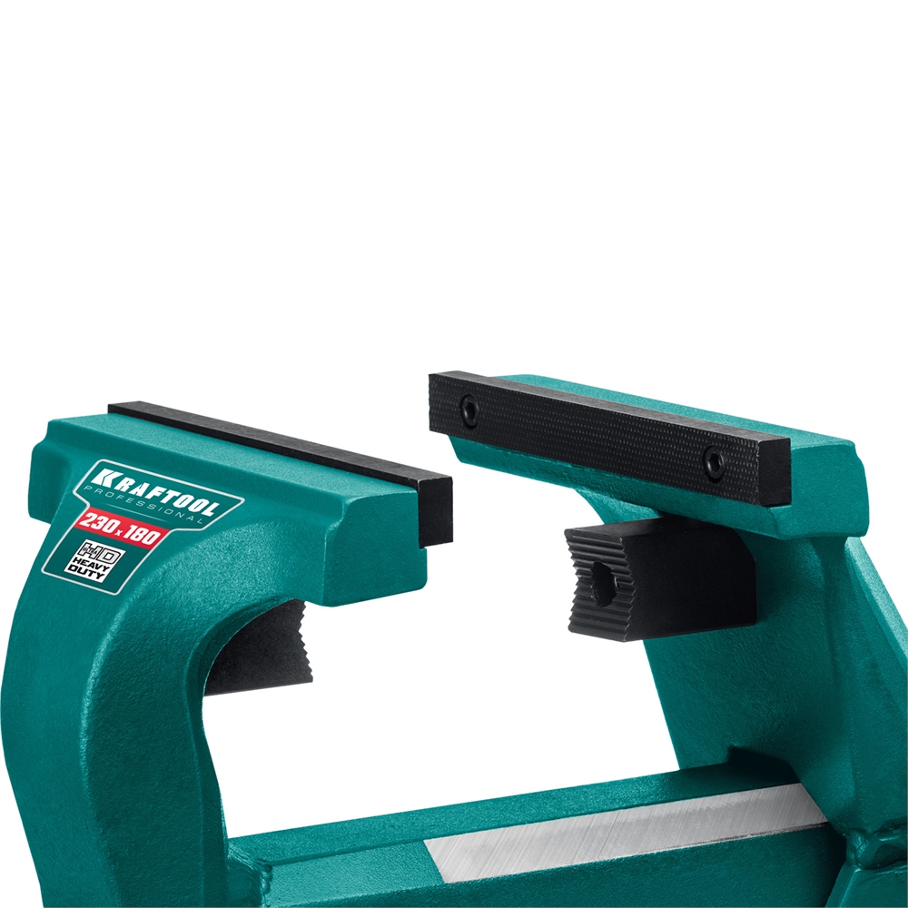 KRAFTOOL  Forge-180/230, с регулировкой компенсации люфта, кованые стальные тиски (32700-230) 32700-230