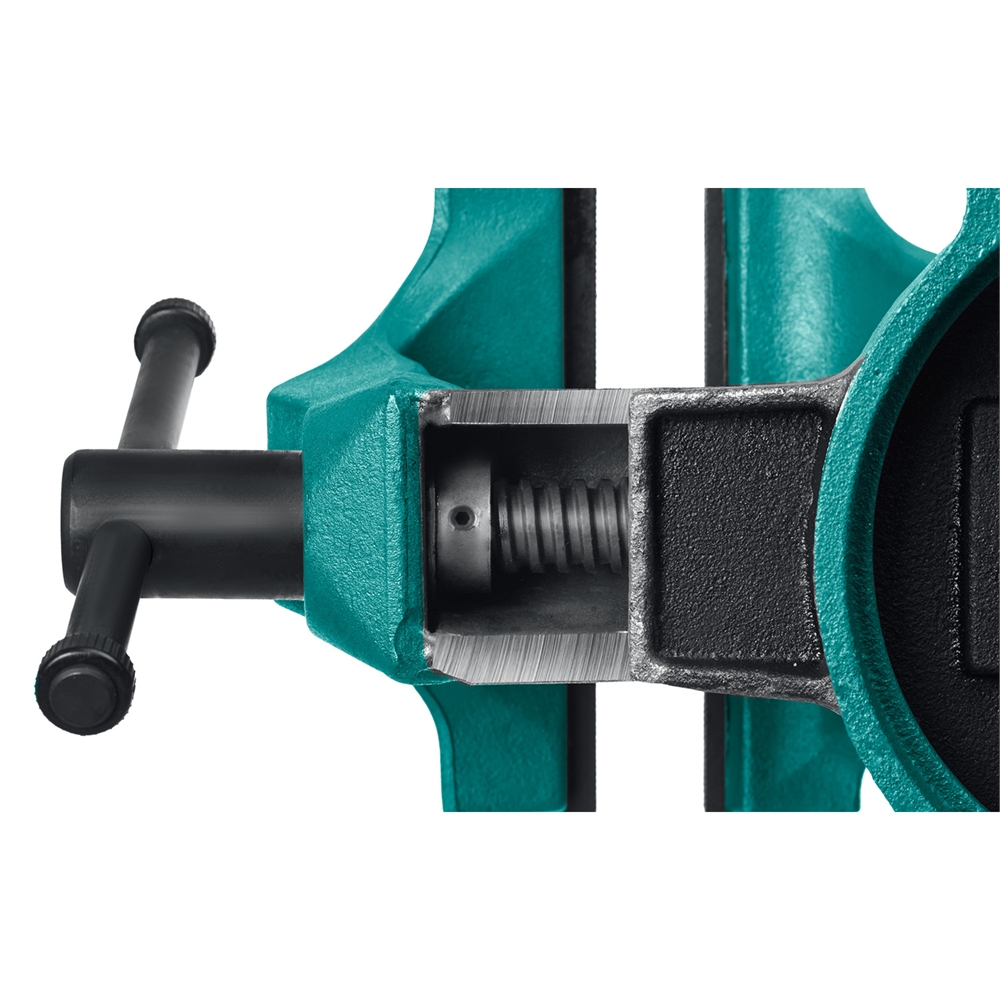 KRAFTOOL  Forge-180/230, с регулировкой компенсации люфта, кованые стальные тиски (32700-230) 32700-230