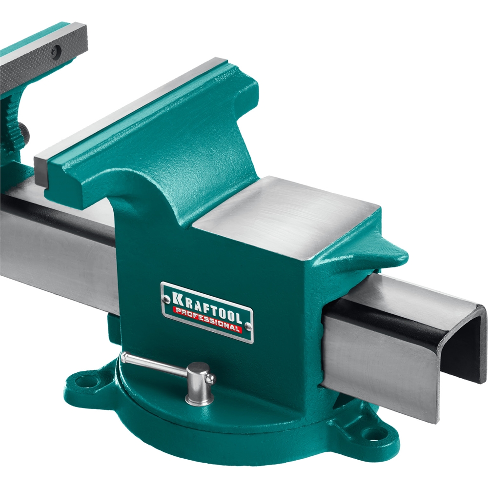 KRAFTOOL  Steel, 250 мм, стальные слесарные тиски (32701-250) 32701-250