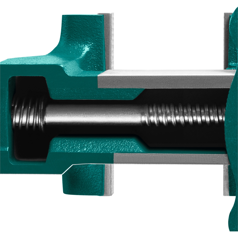 KRAFTOOL Grand, 125 мм, слесарные тиски (32702-125) 32702-125