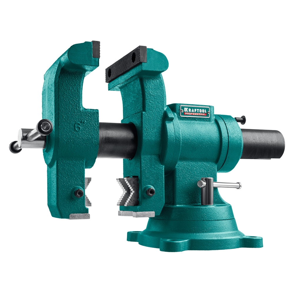 KRAFTOOL  3D-Steel, 150 мм, слесарные тиски (32704-150) 32704-150