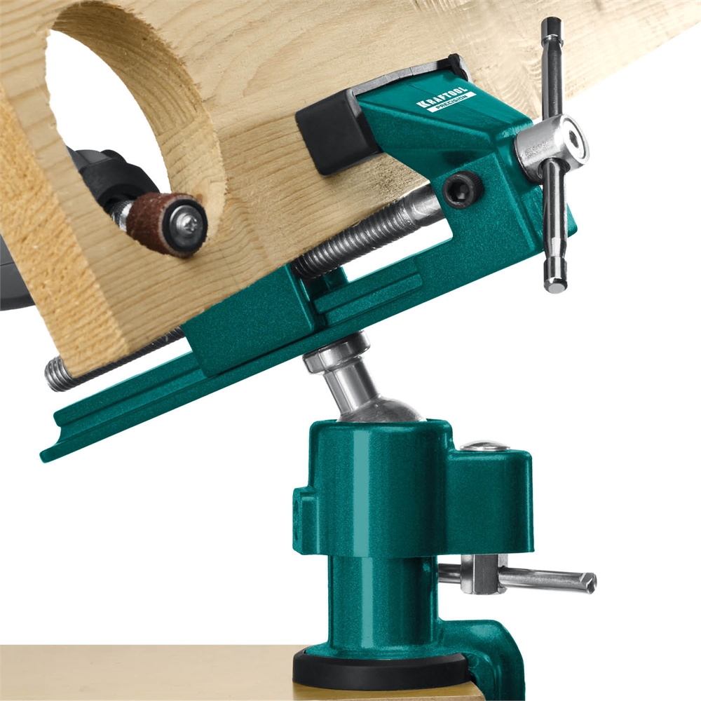 KRAFTOOL  Precision, 75 мм, шарнирно-поворотные тиски (32711-75) 32711-75