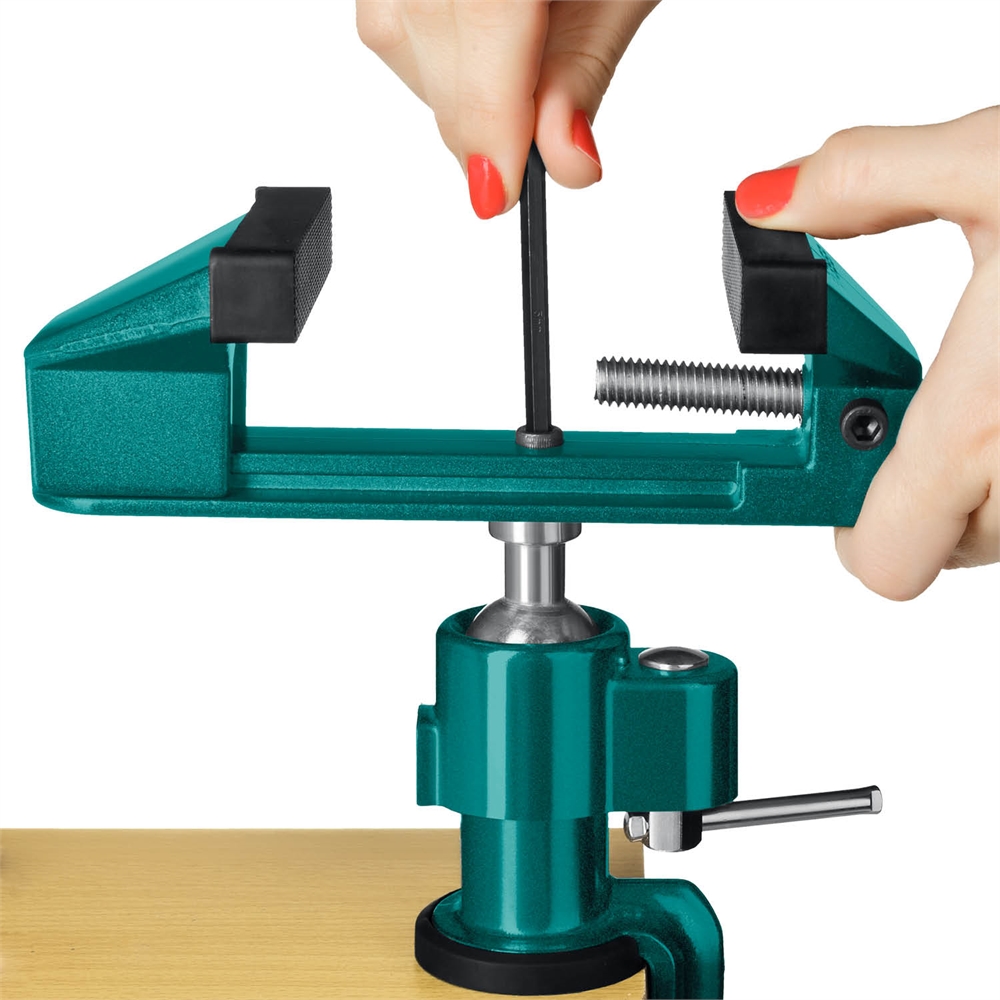 KRAFTOOL  Precision, 75 мм, шарнирно-поворотные тиски (32711-75) 32711-75