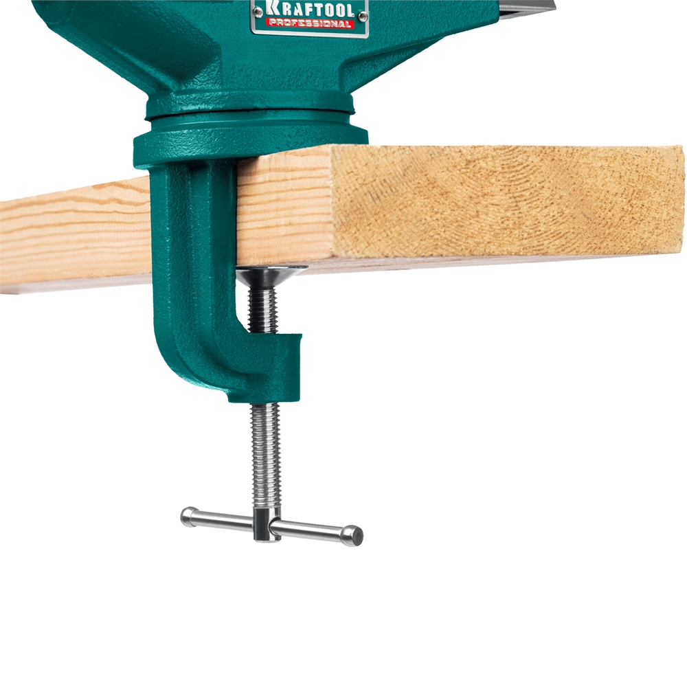 KRAFTOOL  Mini, 65 мм, стальные настольные тиски (32713-75) 32713-75
