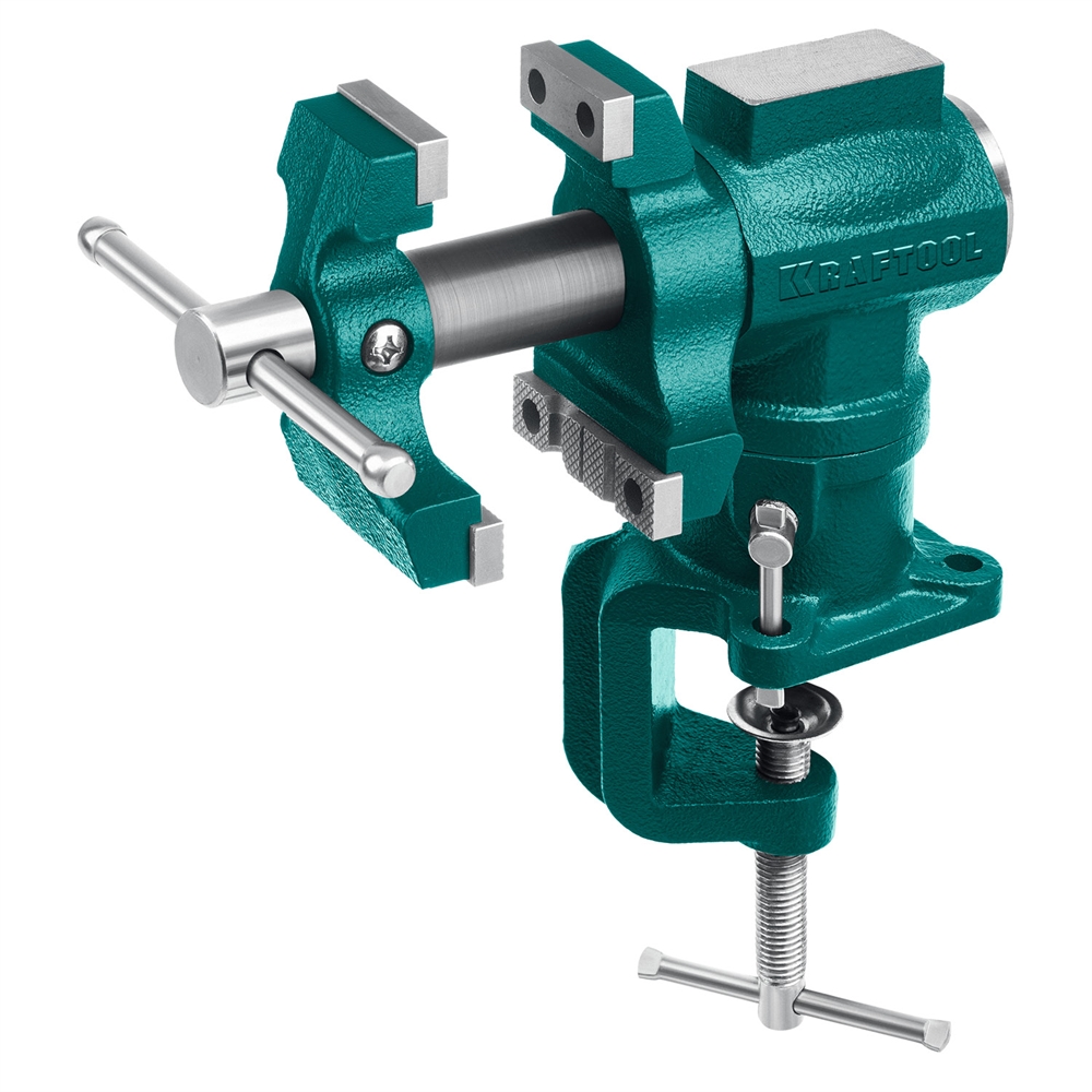 KRAFTOOL  3D-Mini, 65/38 мм, многофункциональные настольные тиски (32714-65) 32714-65