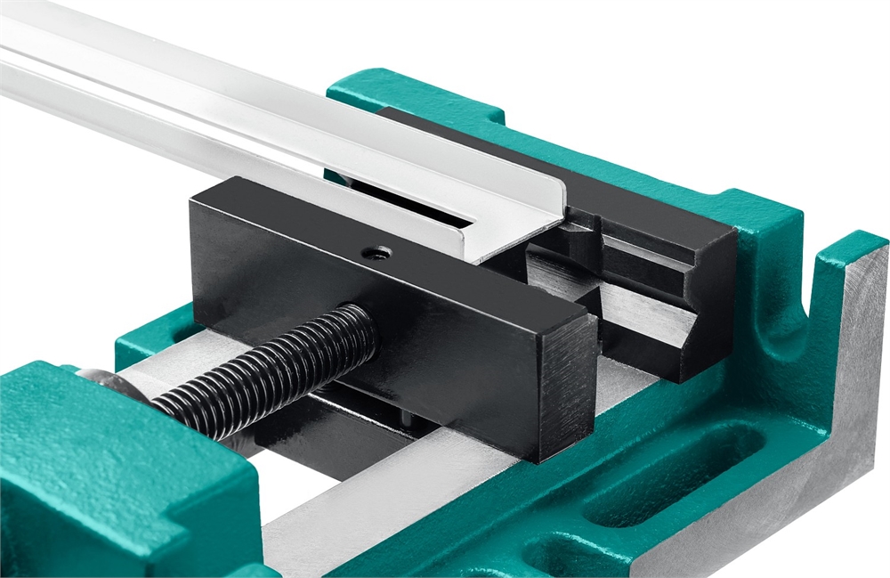 KRAFTOOL  100 мм, трехсторонние, станочные сверлильные тиски (32716-100) 32716-100