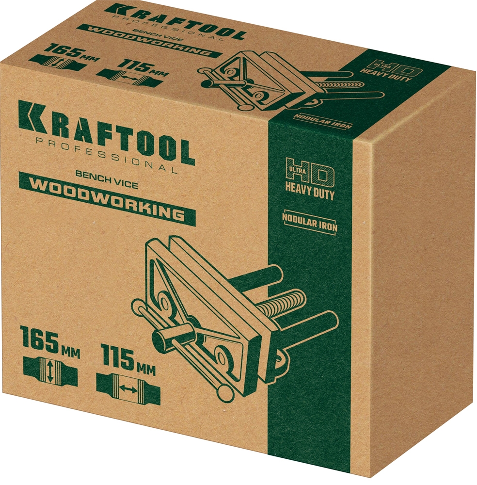 KRAFTOOL  165 мм, столярные тиски (32718-150) 32718-150