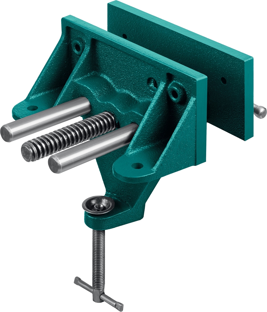 KRAFTOOL  155 мм, на струбцине, Столярные переносные тиски (32720-155) 32720-155