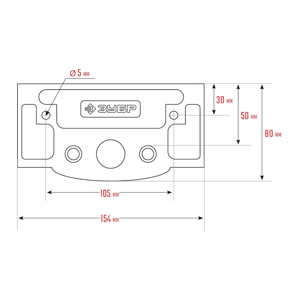 ЗУБР  150 мм, столярные тиски, Профессионал (32730) 32730