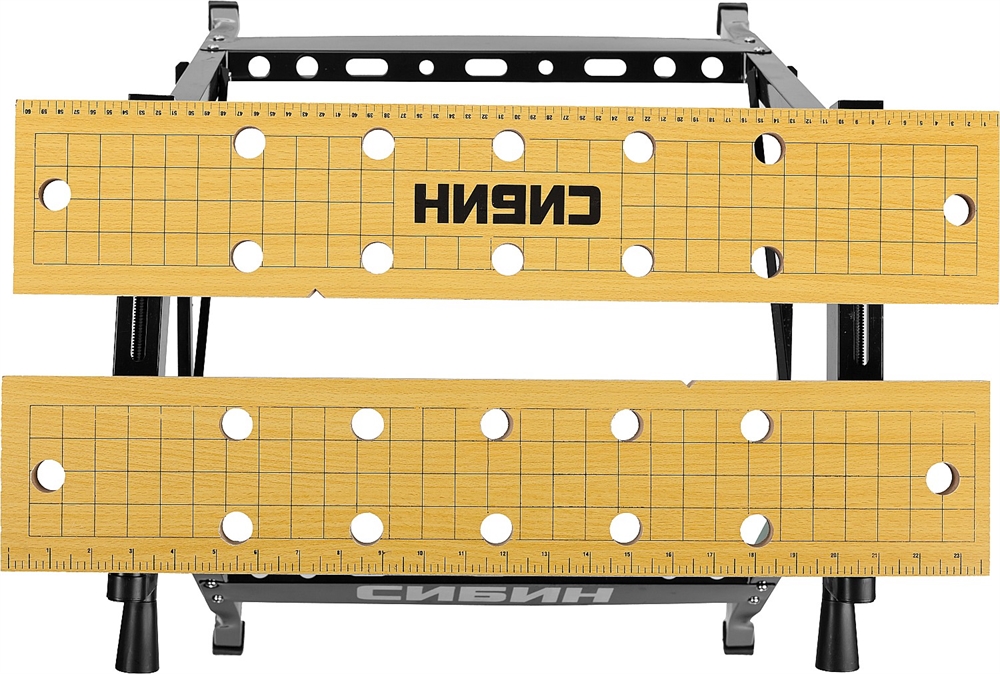 СИБИН  605 х 635 х 780 мм, складной столярный верстак (38723) 38723