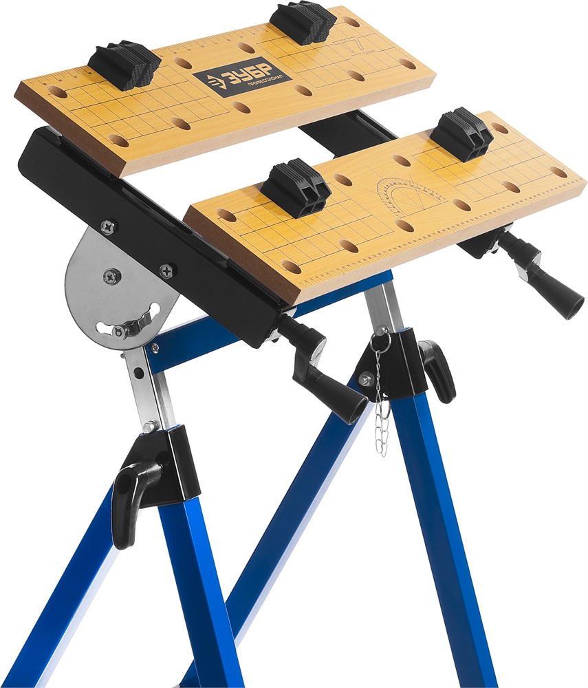ЗУБР  T7, 605 х 490 х 810 мм, складной столярный верстак, Профессионал (38728) 38728