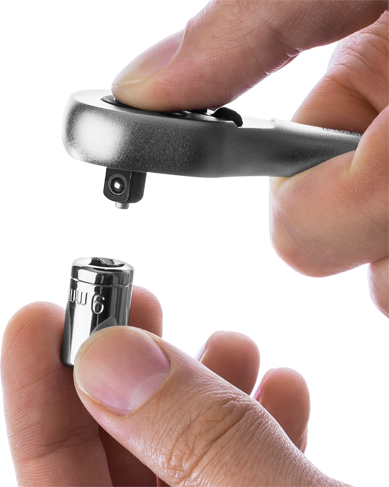 KRAFTOOL  1/4″, 72 зубца, трещотка для торцовых головок (27791-1/4) 27791-1/4_z02