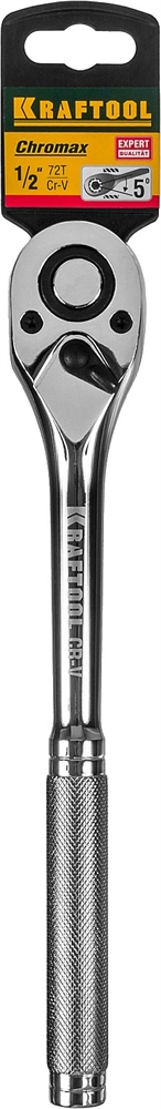 KRAFTOOL  INDUSTRIE QUALITAT (1/2″), 72 зубца, трещотка (27793-1/2) 27793-1/2_z02