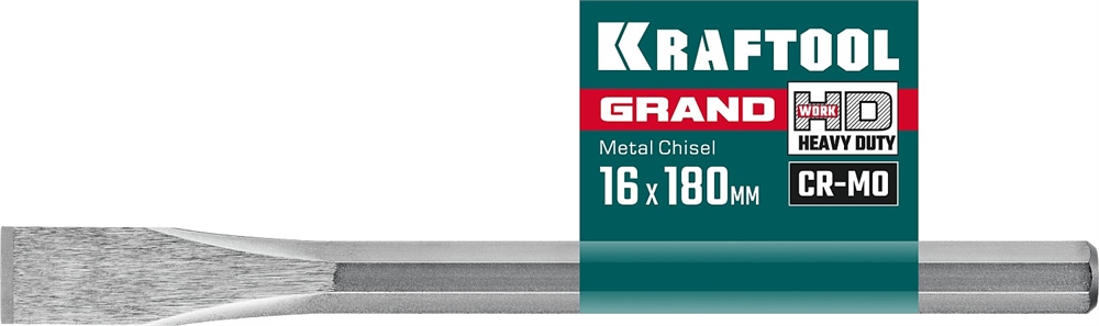 KRAFTOOL  Grand, 16 х 180 мм, слесарное зубило по металлу (2103-16) 2103-16