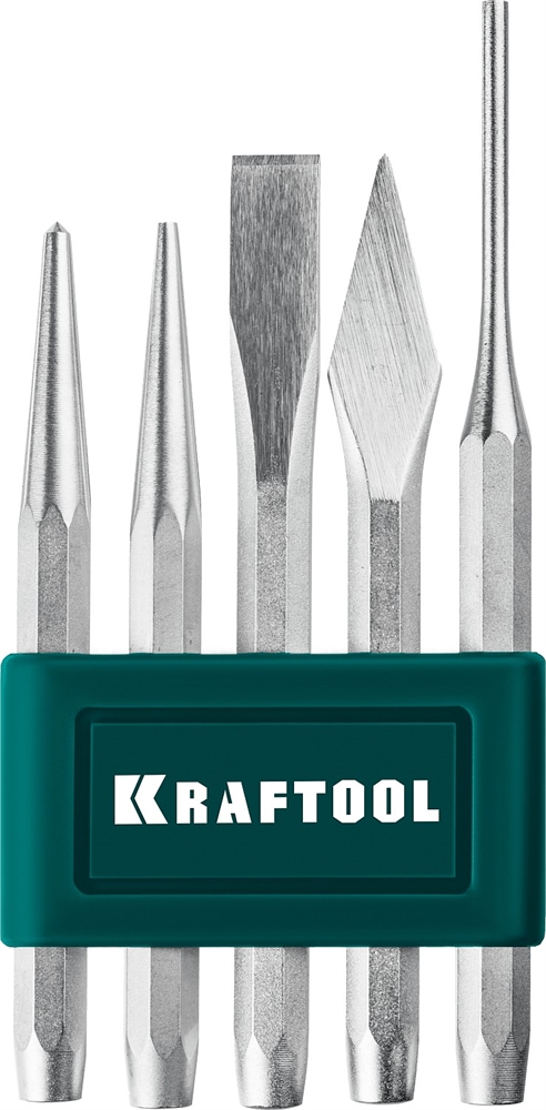 KRAFTOOL  Grand-5, 5 предметов, набор зубил и кернеров (21075-H5) 21075-H5