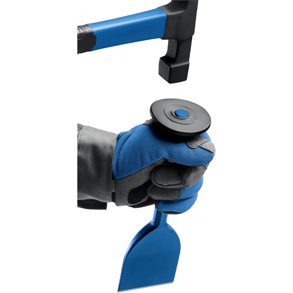 ЗУБР  45 х 250 мм, зубило-конопатка с протектором, Профессионал (2123-45) 2123-45