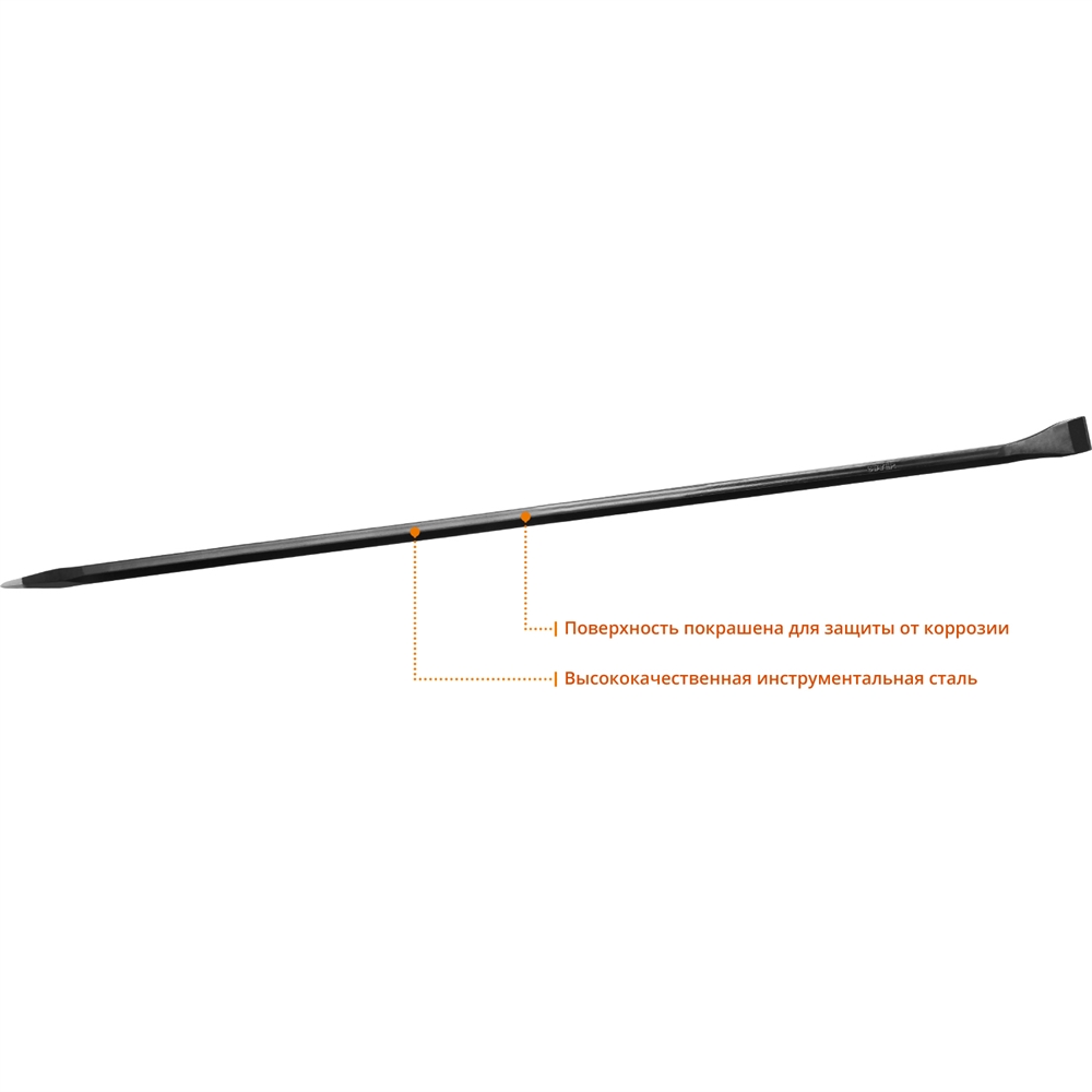 STAYER  1300 мм, 22 мм, монтажный лом, Professional (21625-130) 21625-130