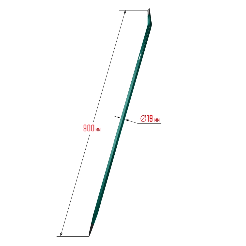 KRAFTOOL  900 мм, 19 мм, монтажный лом (21807-90) 21807-90_z01