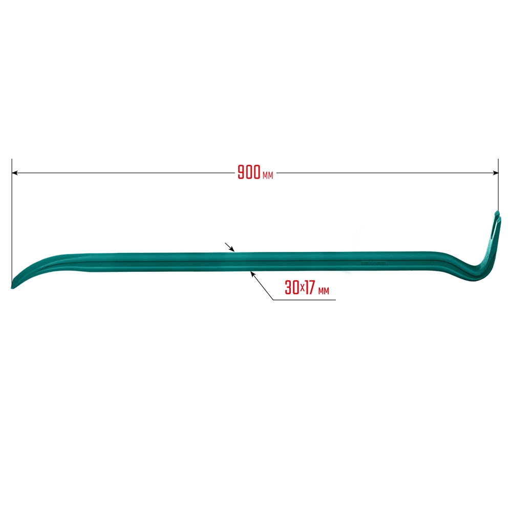 KRAFTOOL  900 мм, 30 х 17 мм, двутавровый лом-гвоздодер (21900-90) 21900-90