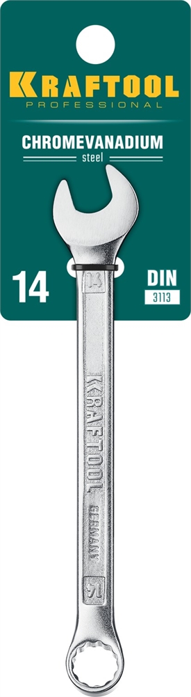 KRAFTOOL  14 мм, комбинированный гаечный ключ (27079-14) 27079-14_z01