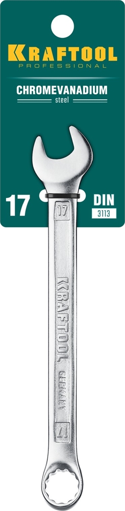 KRAFTOOL  17 мм, комбинированный гаечный ключ (27079-17) 27079-17_z01