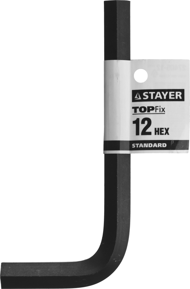 STAYER  12 мм, имбусовый ключ (27405-12) 27405-12