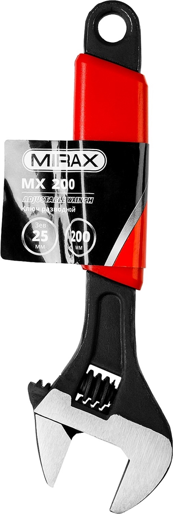 MIRAX  MX, 200/25 мм, разводной ключ (27249-20) 27249-20
