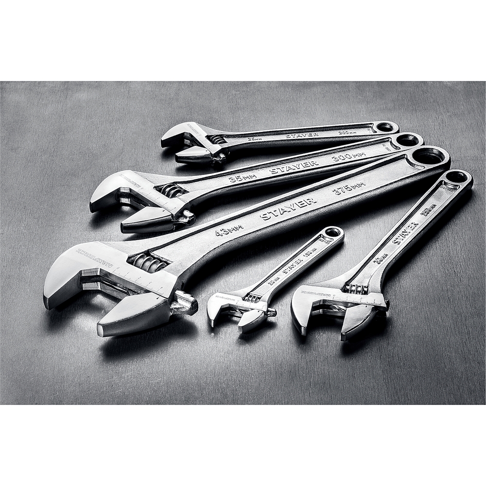 STAYER  MAX-Force, 375/43 мм, разводной ключ (2725-37) 2725-37
