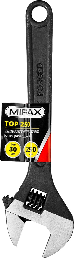 MIRAX  TOP, 250/30 мм, разводной ключ (27250-25) 27250-25