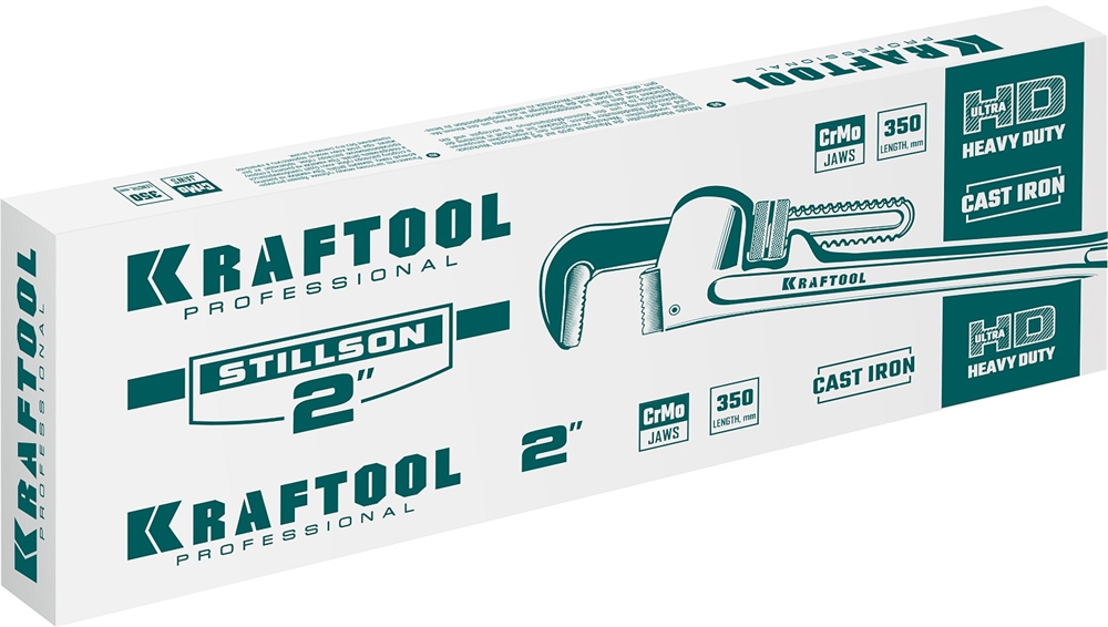 KRAFTOOL  STILLSON, 2″, 350 мм, трубный разводной ключ (2727-35) 2727-35